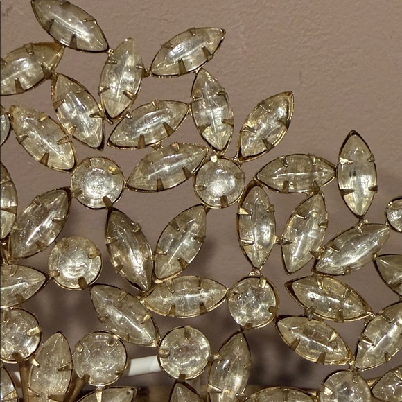 Pottery Barn Large Crystal Snowflake Ornaments, Set/3 - Picture 3 of 13